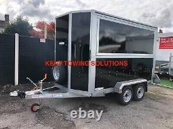 Tickners Catering Office Sales Braked Trailer Exhibition Flap 10ft x 6ft x 6.5ft