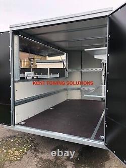 Tickners Catering Office Sales Braked Trailer Exhibition Flap 10ft x 6ft x 6.5ft