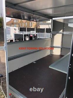 Tickners Catering Office Sales Braked Trailer Exhibition Flap 10ft x 6ft x 6.5ft