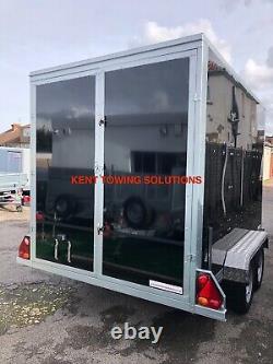 Tickners Catering Office Sales Braked Trailer Exhibition Flap 10ft x 6ft x 6.5ft