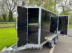 Tickners GT855 Twin Axle Kart Trailer With Shaped Front & Access Door Brand New