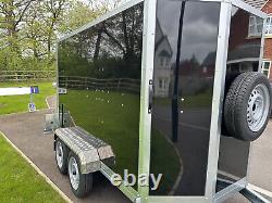 Tickners GT855 Twin Axle Kart Trailer With Shaped Front & Access Door Brand New