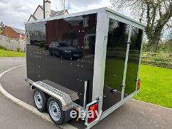 Tickners GT855 Twin Axle Kart Trailer With Shaped Front & Access Door Brand New