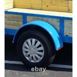Tie Down Engineering 44916N-2 2 Matching Single Axle Steel Trailer Fenders