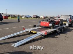 Tiki 3500kg A Car Transporter Trailer twin axle. Not Brian James Trailers