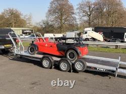 Tiki 3500kg A Car Transporter Trailer twin axle. Not Brian James Trailers