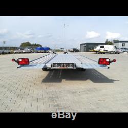 Tilt Bed Trailer 14.7ft x 7ft Twin Axle MGW 2700KG Car Transporter