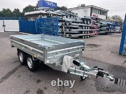Tipper TIPPING HYDRAULIC Trailer Twin Axle 8 x 5 ft 2700KG £3291+vat