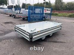 Tipper TIPPING HYDRAULIC Trailer Twin Axle 8 x 5 ft 2700KG £3291+vat