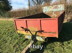 Tipping Trailer twin axle 6 ton £900 delivery