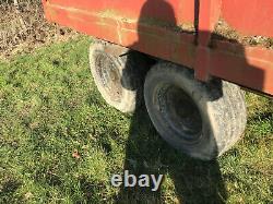 Tipping Trailer twin axle 6 ton £900 delivery