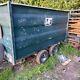 Tipping Trailer 8ft X 4 And Half Ft Twin Axle Braked. Spares Or Repairs
