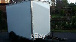 Tow a Van Box trailer 8x5x6 Nose Twin Axle 4 brakes Independent suspension