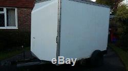 Tow a Van Box trailer 8x5x6 Nose Twin Axle 4 brakes Independent suspension