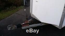 Tow a Van Box trailer 8x5x6 Nose Twin Axle 4 brakes Independent suspension