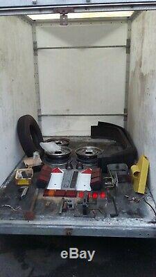 Tow a Van Box trailer 8x5x6 Nose Twin Axle 4 brakes Independent suspension