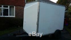 Tow a Van Box trailer 8x5x6 Nose Twin Axle 4 brakes Independent suspension