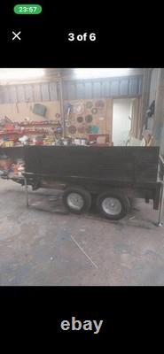 Towable Trailer Twin Axle With 1200 Mm LPG Gas Griddle