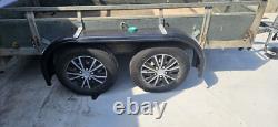 Towing box trailer twin axle 2.2m Long 1.2m Wide 2.1m High, Very Good Condition
