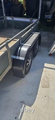 Towing box trailer twin axle 2.2m Long 1.2m Wide 2.1m High, Very Good Condition