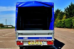 Trailer 2,61 m x 1,44 m (8'7 x 4'4) Twin Axle 750 kg Canvas Cover