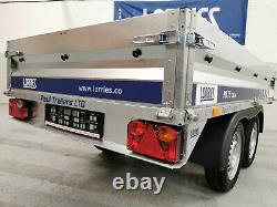 Trailer 2,61 m x 1,44 m (8'7 x 4'4) Twin Axle 750 kg Canvas Cover