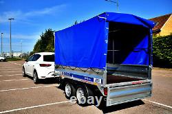 Trailer 2,61 m x 1,44 m (8'7 x 4'4) Twin Axle 750 kg Canvas Cover