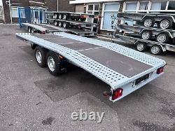 Trailer 4.5m x 2.1m 2700kg BEAVER TAIL Twin Axle 15ft x 6.9ft WHEEL SIZE 13