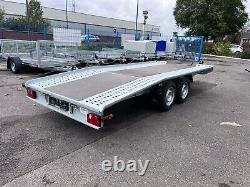 Trailer 4.5m x 2.1m 2700kg BEAVER TAIL Twin Axle 15ft x 6.9ft WHEEL SIZE 13