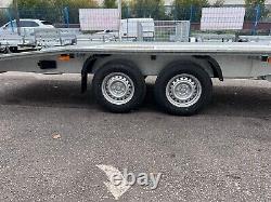 Trailer 4.5m x 2.1m 2700kg BEAVER TAIL Twin Axle 15ft x 6.9ft WHEEL SIZE 13