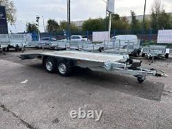 Trailer 4.5m x 2.1m 2700kg BEAVER TAIL Twin Axle 15ft x 6.9ft WHEEL SIZE 13