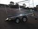 Trailer 9ftx4ft Twin Axle Box Camping 2,70 X 1,32 M +150cm Cover