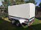 Trailer 9ftx4ft Twin Axle Box Camping 2,70 X 1,32 M +150cm Cover