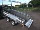 Trailer 9ftx4ft Twin Axle Box Small Camping 2,70 X 1,32 M +150cm Cover