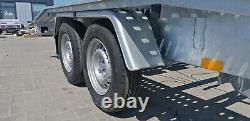 Trailer Boro Twin Axle 5.00 x 2.00m DMC 2700kg