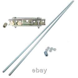 Trailer Brake Rod Linkage 2m M10 & Twin Axle Compensator for Threaded Cables