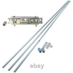Trailer Brake Rod Linkage 3m M10 & Twin Axle Compensator for Threaded Cables