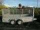Trailer. Brian James Twin Axle Caged Trailer. Excellent Condition Ifor Williams