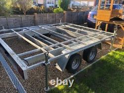 Trailer, Chassis, Sheppard's Hut Twin Axle, Braked, With Lights And Reflectors