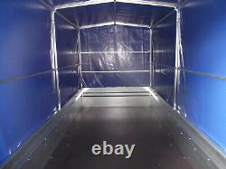 Trailer TWIN AXLE 2,70 x 1,32 m+150cm CANOPY
