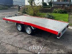 Trailer Twin Axle BEAVER TAIL 13.4ft x 6.4ft / 4m x 1.95m 2700kg WHEEL SIZE 13