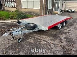 Trailer Twin Axle BEAVER TAIL 13.4ft x 6.4ft / 4m x 1.95m 2700kg WHEEL SIZE 13