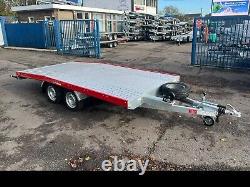 Trailer Twin Axle BEAVER TAIL 13.4ft x 6.4ft / 4m x 1.95m 2700kg WHEEL SIZE 13