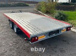 Trailer Twin Axle BEAVER TAIL 13.4ft x 6.4ft / 4m x 1.95m 2700kg WHEEL SIZE 13