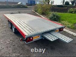 Trailer Twin Axle BEAVER TAIL 13.4ft x 6.4ft / 4m x 1.95m 2700kg WHEEL SIZE 13