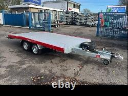 Trailer Twin Axle BEAVER TAIL 13.4ft x 6.4ft / 4m x 1.95m 2700kg WHEEL SIZE 13