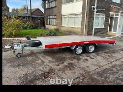 Trailer Twin Axle BEAVER TAIL 13.4ft x 6.4ft / 4m x 1.95m 2700kg WHEEL SIZE 13