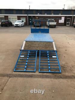 Trailer Twin Axle Beavertail ramps