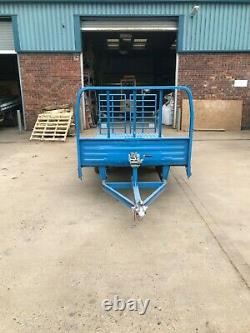 Trailer Twin Axle Beavertail ramps