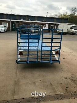 Trailer Twin Axle Beavertail ramps